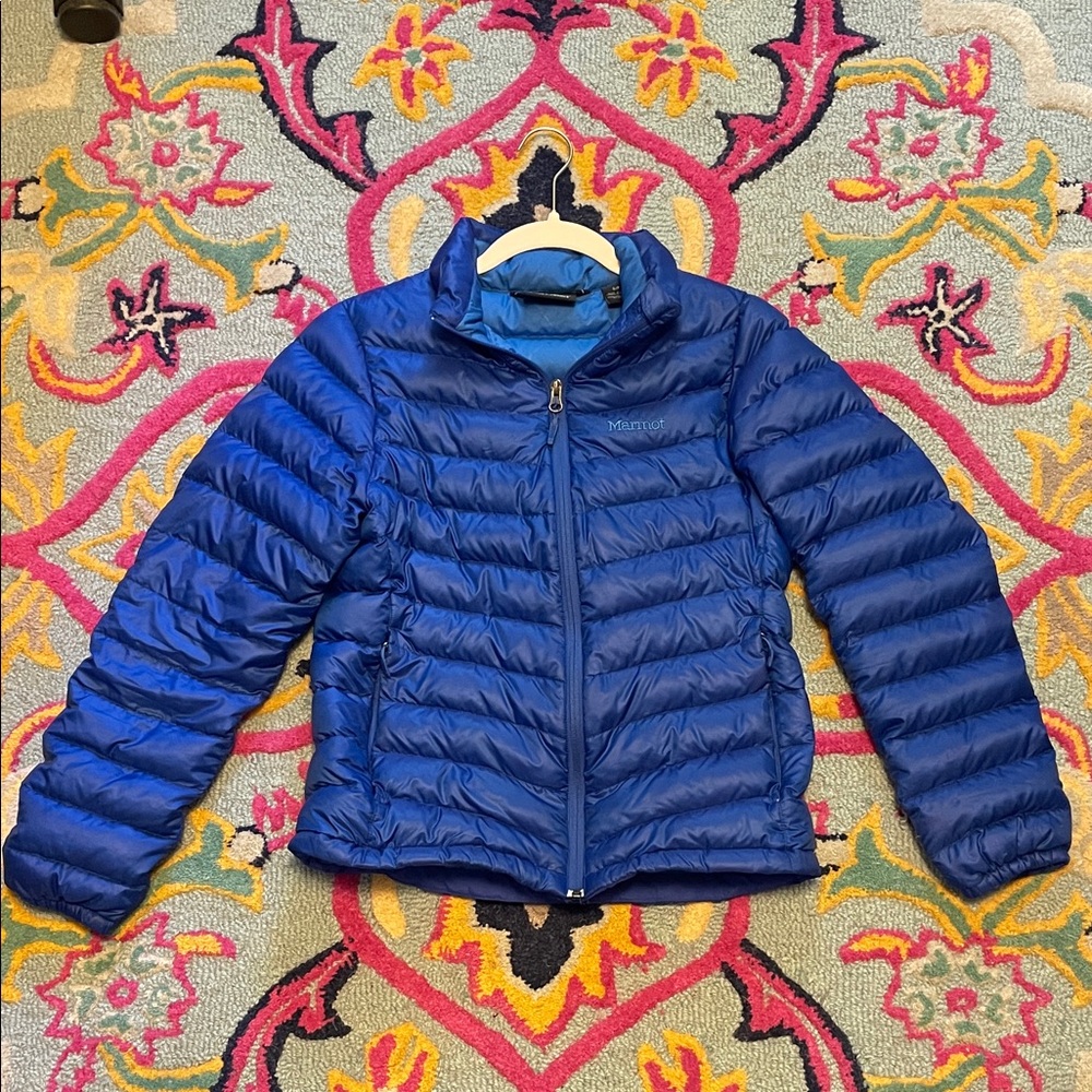 Marmot Jena 700 Fill Blue Jacket